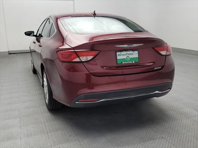 used 2015 Chrysler 200 car, priced at $13,995