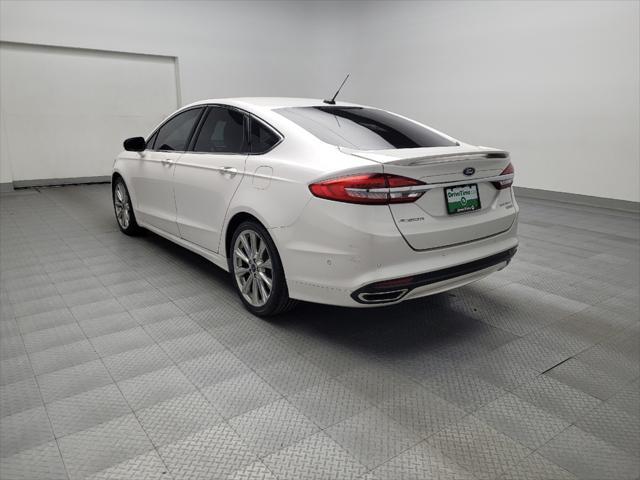 used 2017 Ford Fusion car, priced at $17,595