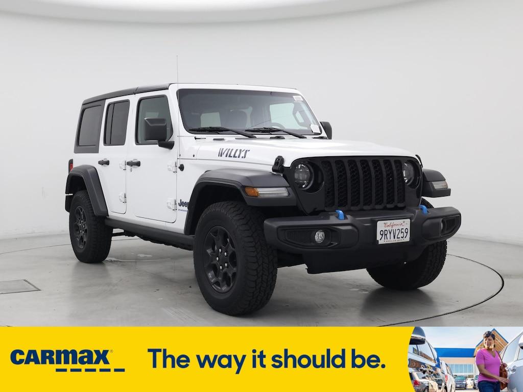 used 2023 Jeep Wrangler 4xe car, priced at $34,998