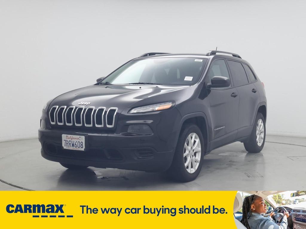 used 2016 Jeep Cherokee car, priced at $14,998