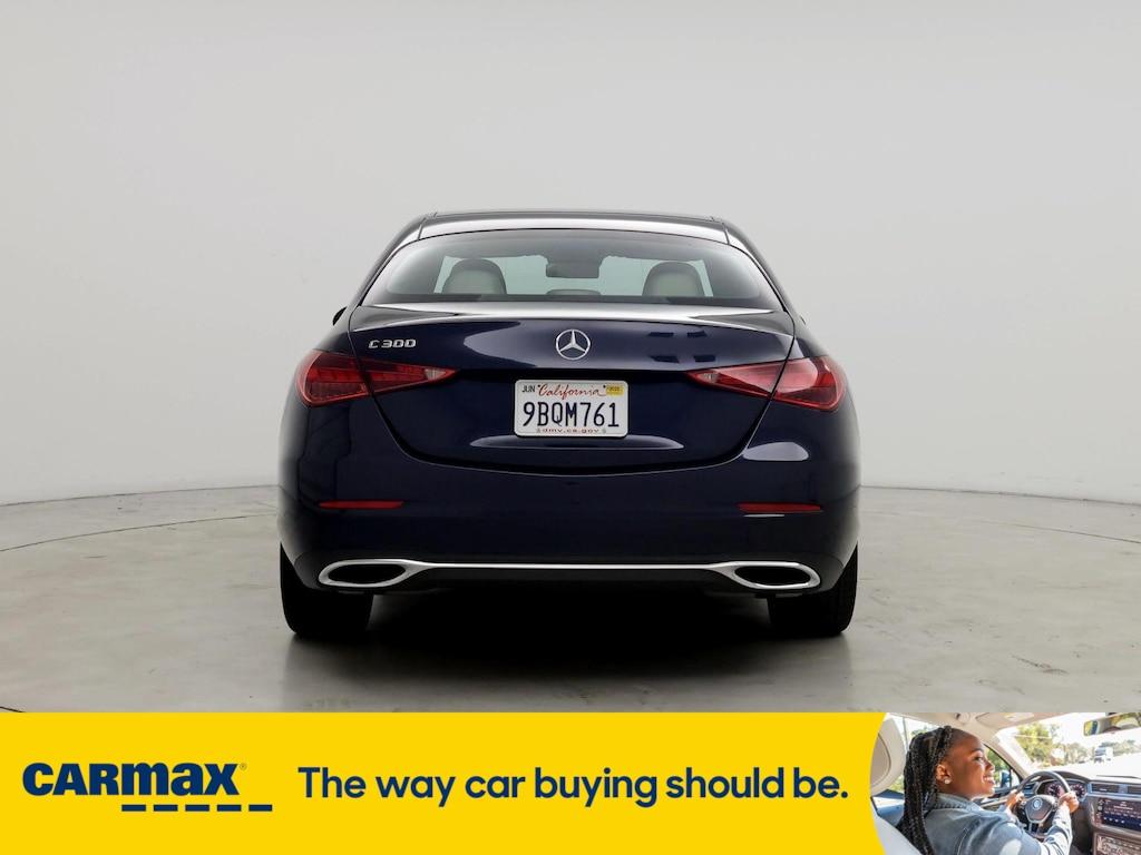 used 2022 Mercedes-Benz C-Class car, priced at $34,998