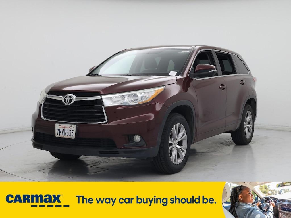 used 2015 Toyota Highlander car, priced at $17,998