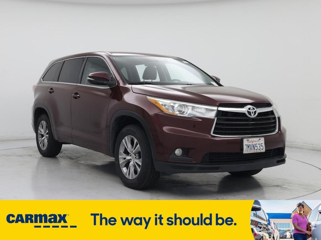 used 2015 Toyota Highlander car, priced at $17,998