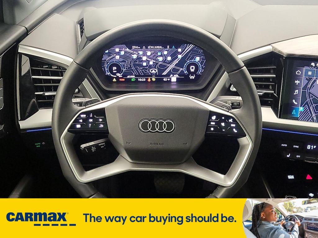used 2024 Audi Q4 e-tron car, priced at $38,998