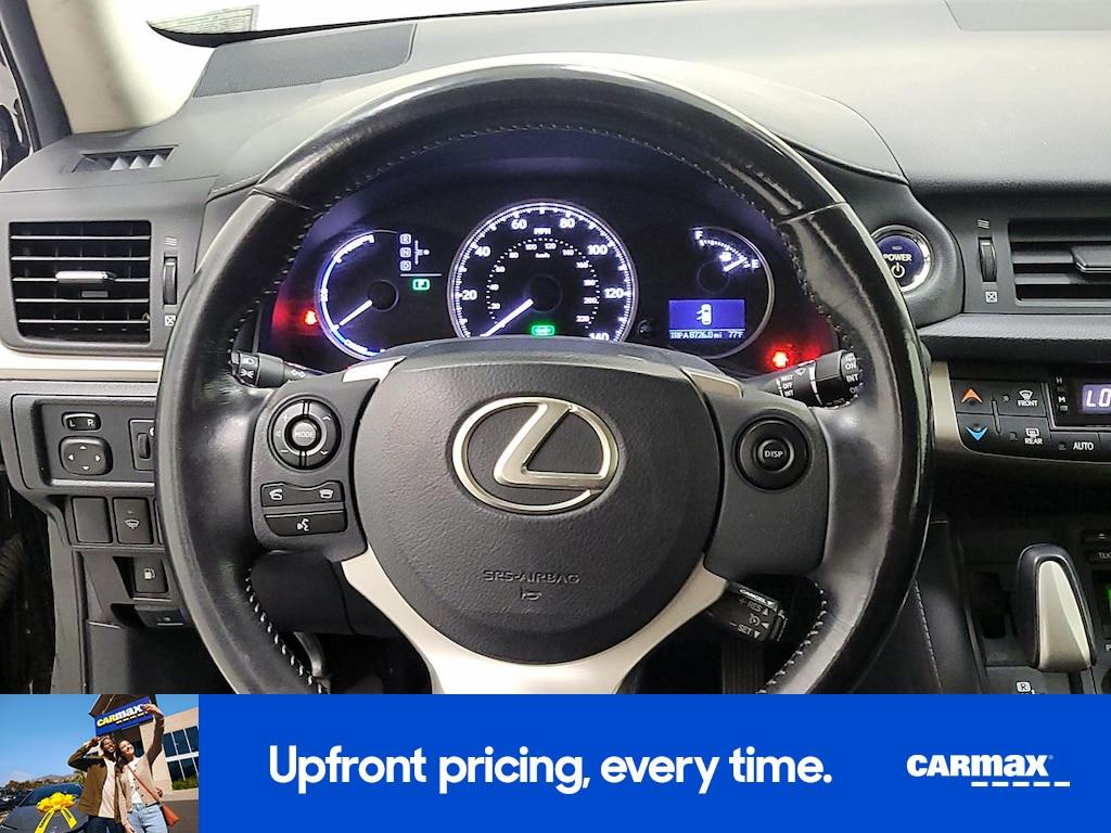 used 2016 Lexus CT 200h car, priced at $18,998