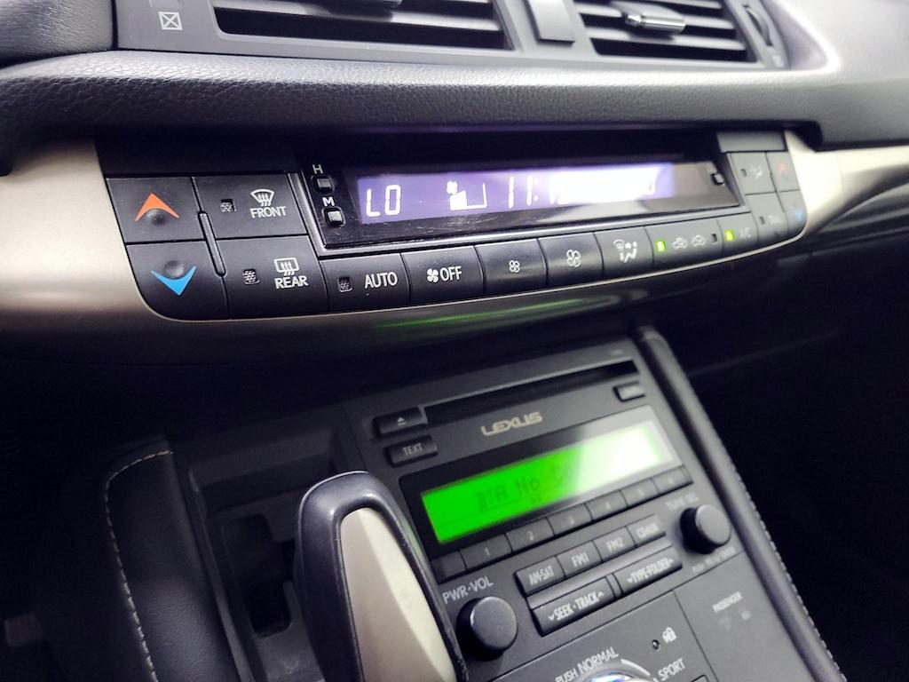 used 2016 Lexus CT 200h car, priced at $18,998