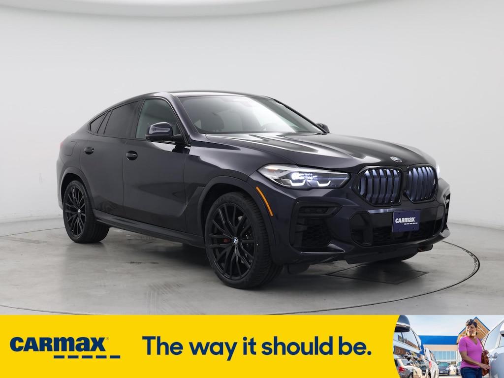 used 2022 BMW X6 car, priced at $58,998