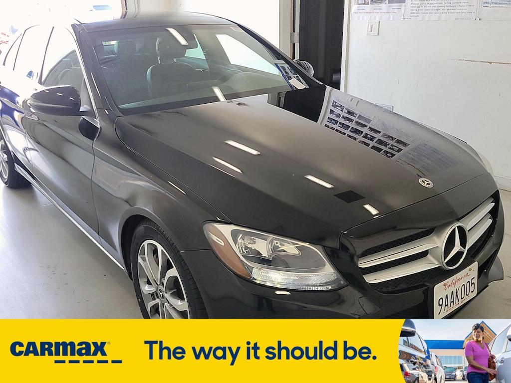 used 2018 Mercedes-Benz C-Class car, priced at $17,998