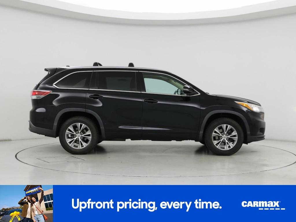 used 2015 Toyota Highlander car, priced at $21,998