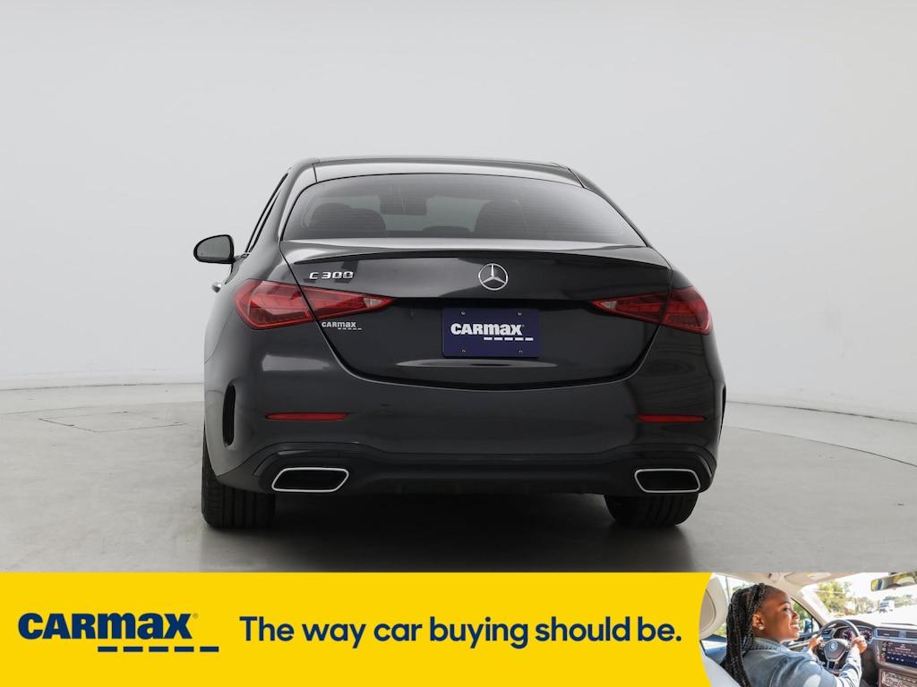 used 2022 Mercedes-Benz C-Class car, priced at $35,998