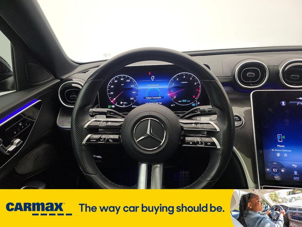 used 2022 Mercedes-Benz C-Class car, priced at $35,998