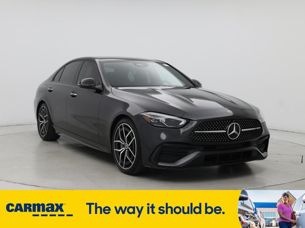 used 2022 Mercedes-Benz C-Class car, priced at $35,998