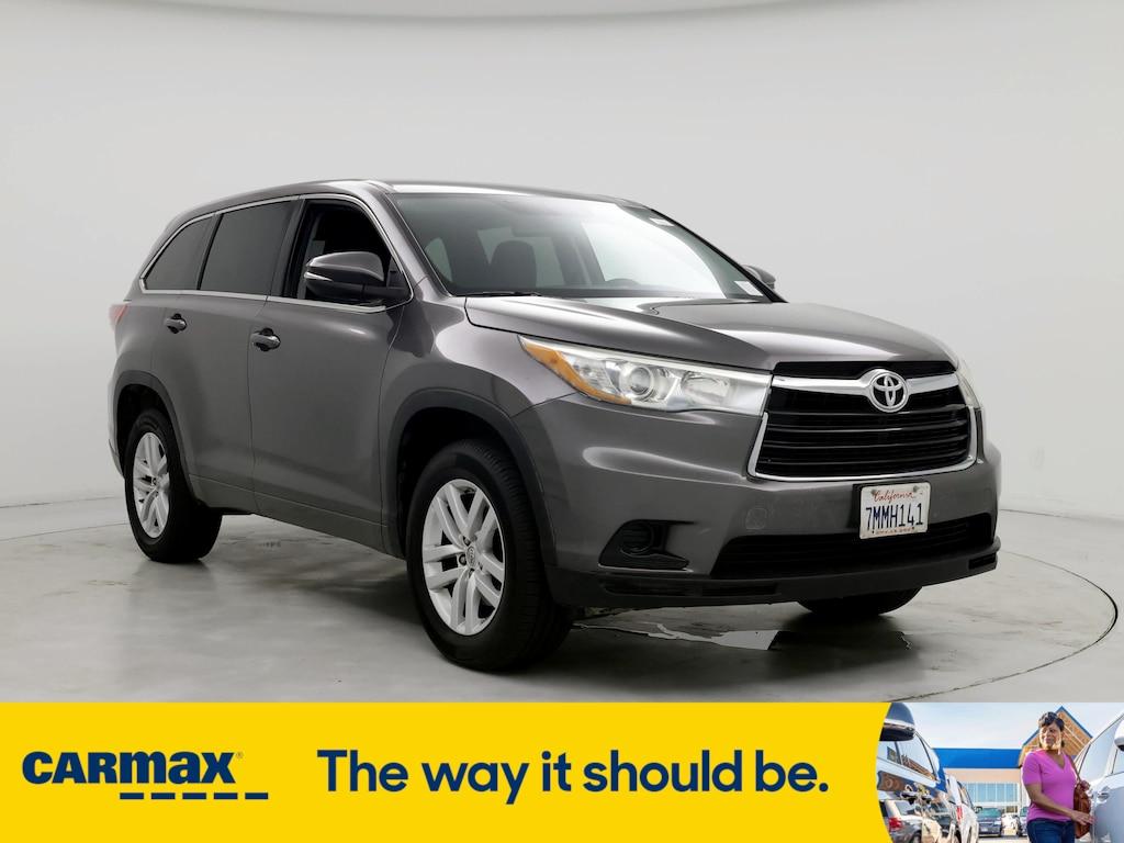 used 2015 Toyota Highlander car, priced at $17,998