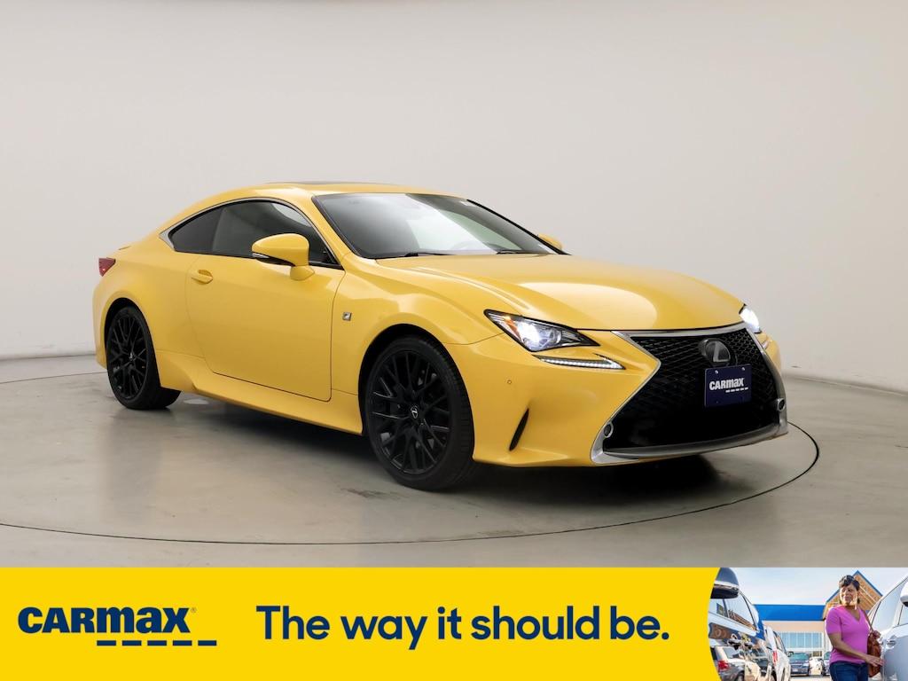 used 2018 Lexus RC 350 car, priced at $27,998