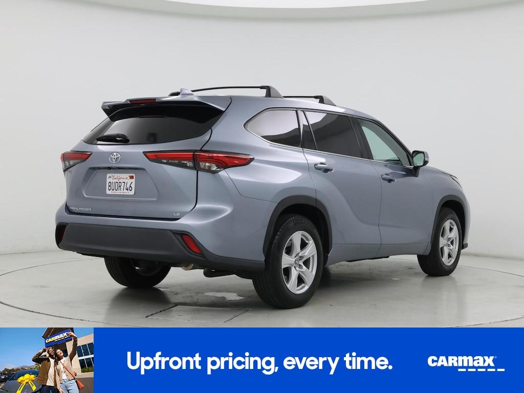 used 2021 Toyota Highlander car, priced at $31,998
