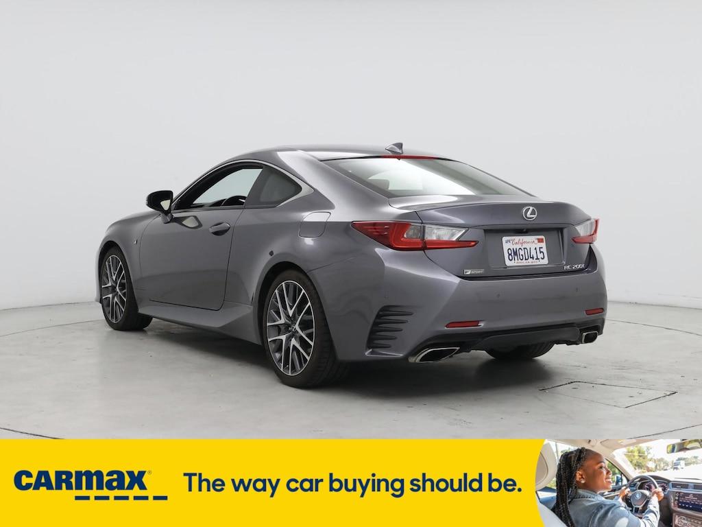 used 2016 Lexus RC 200t car, priced at $25,998