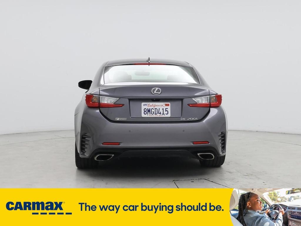 used 2016 Lexus RC 200t car, priced at $25,998