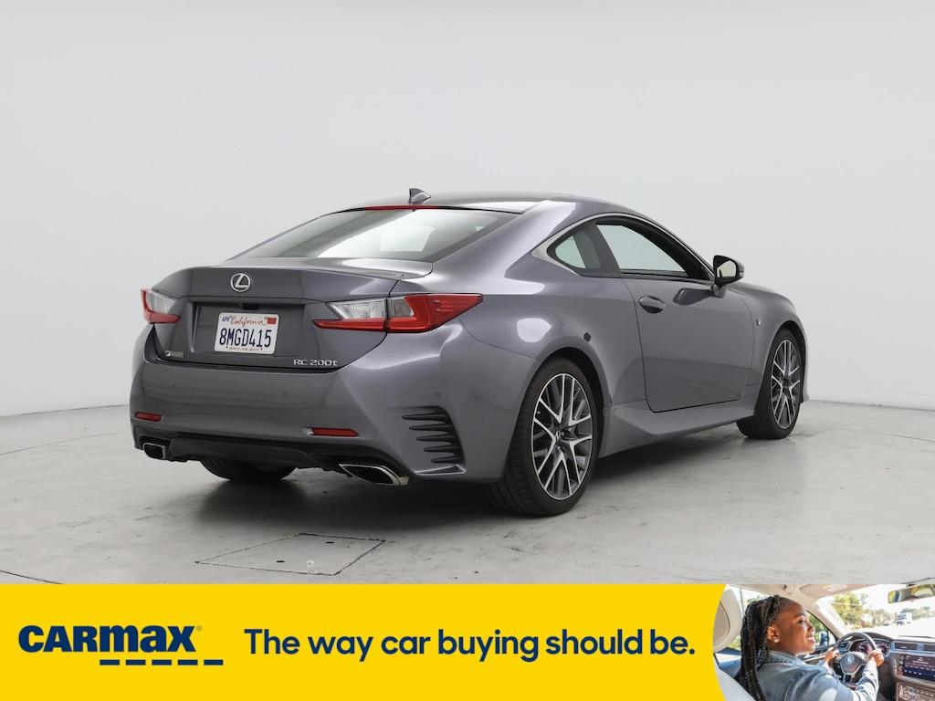 used 2016 Lexus RC 200t car, priced at $25,998
