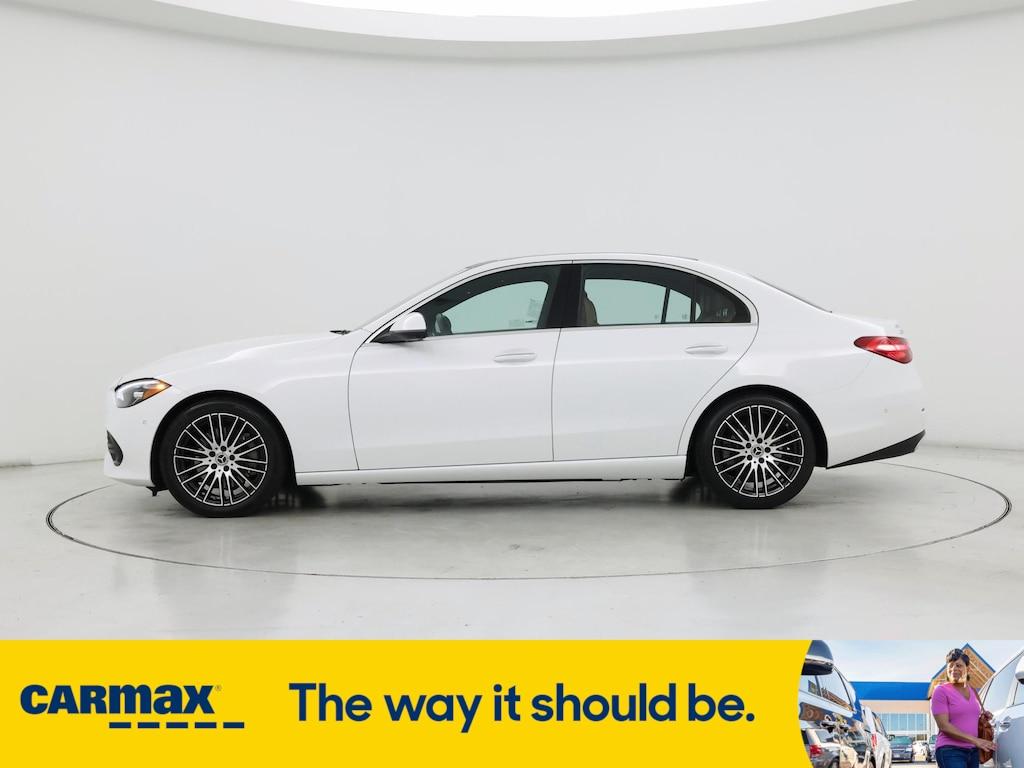 used 2022 Mercedes-Benz C-Class car, priced at $38,998