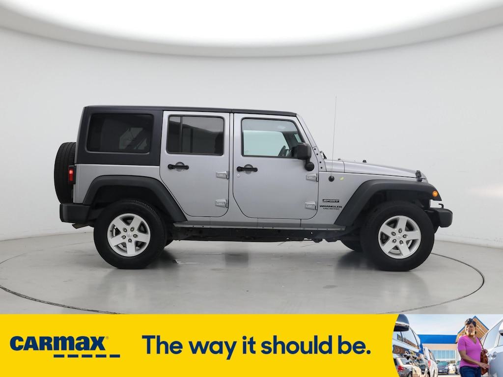 used 2016 Jeep Wrangler car, priced at $19,998