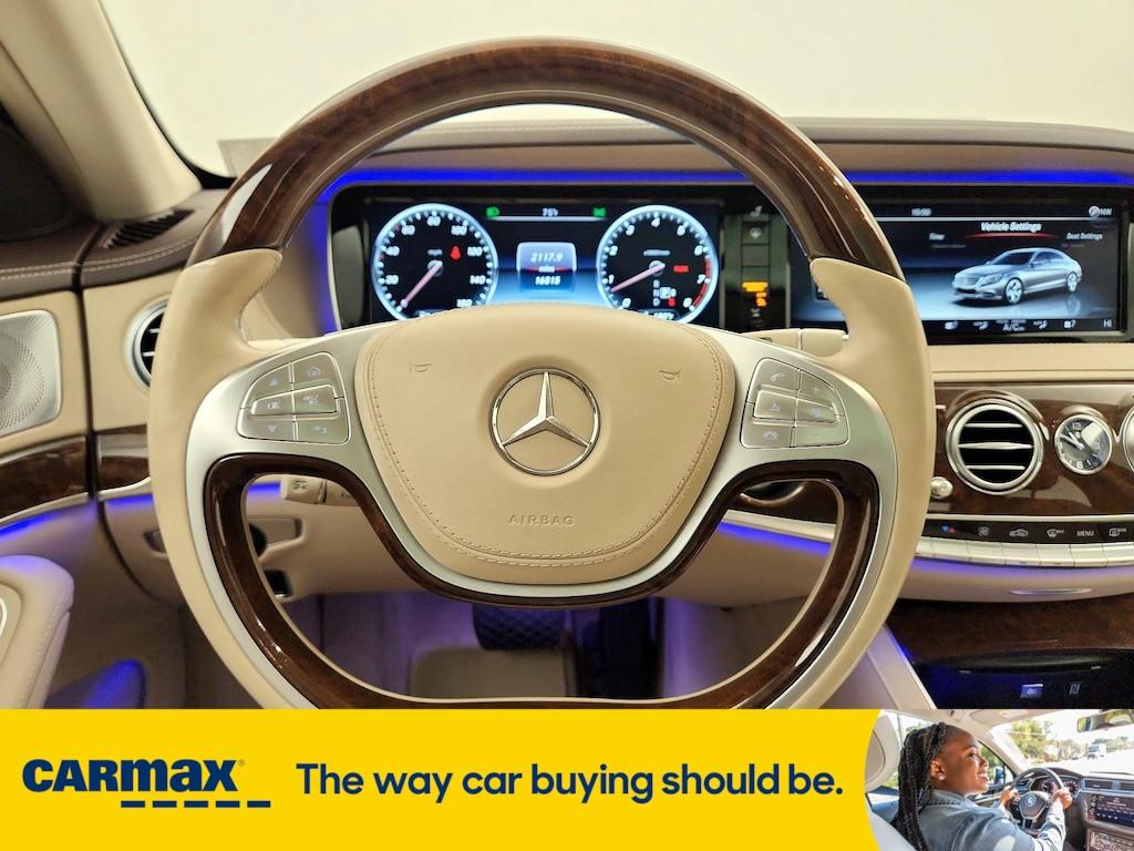 used 2016 Mercedes-Benz S-Class car, priced at $44,998
