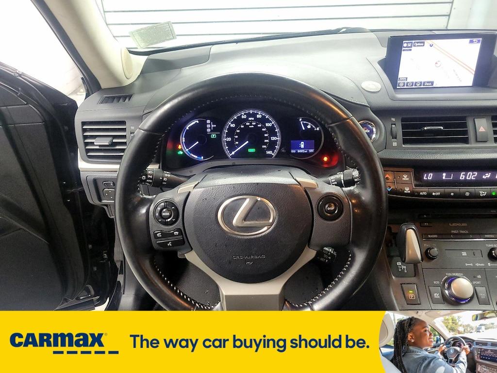 used 2016 Lexus CT 200h car, priced at $16,998