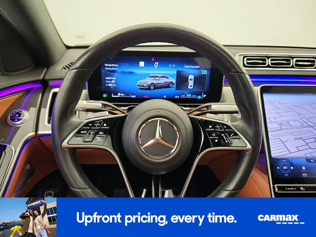 used 2022 Mercedes-Benz S-Class car, priced at $64,998