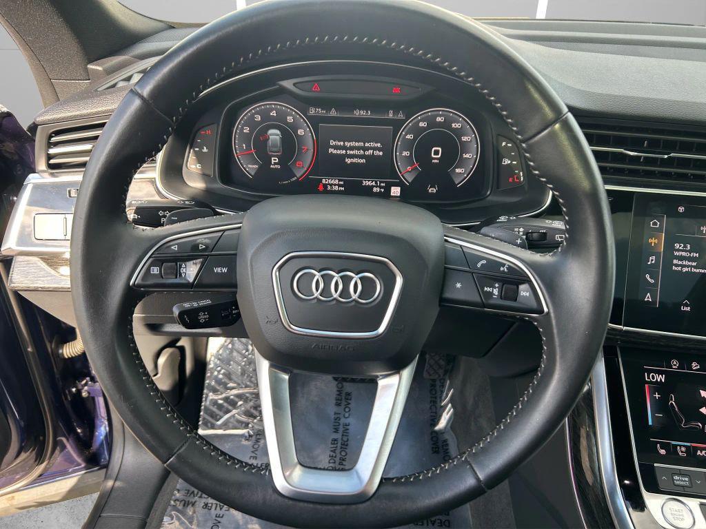 used 2019 Audi Q8 car, priced at $34,999