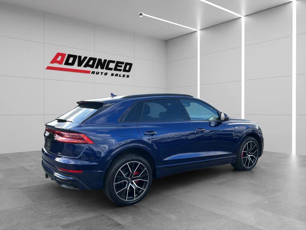 used 2019 Audi Q8 car, priced at $34,999