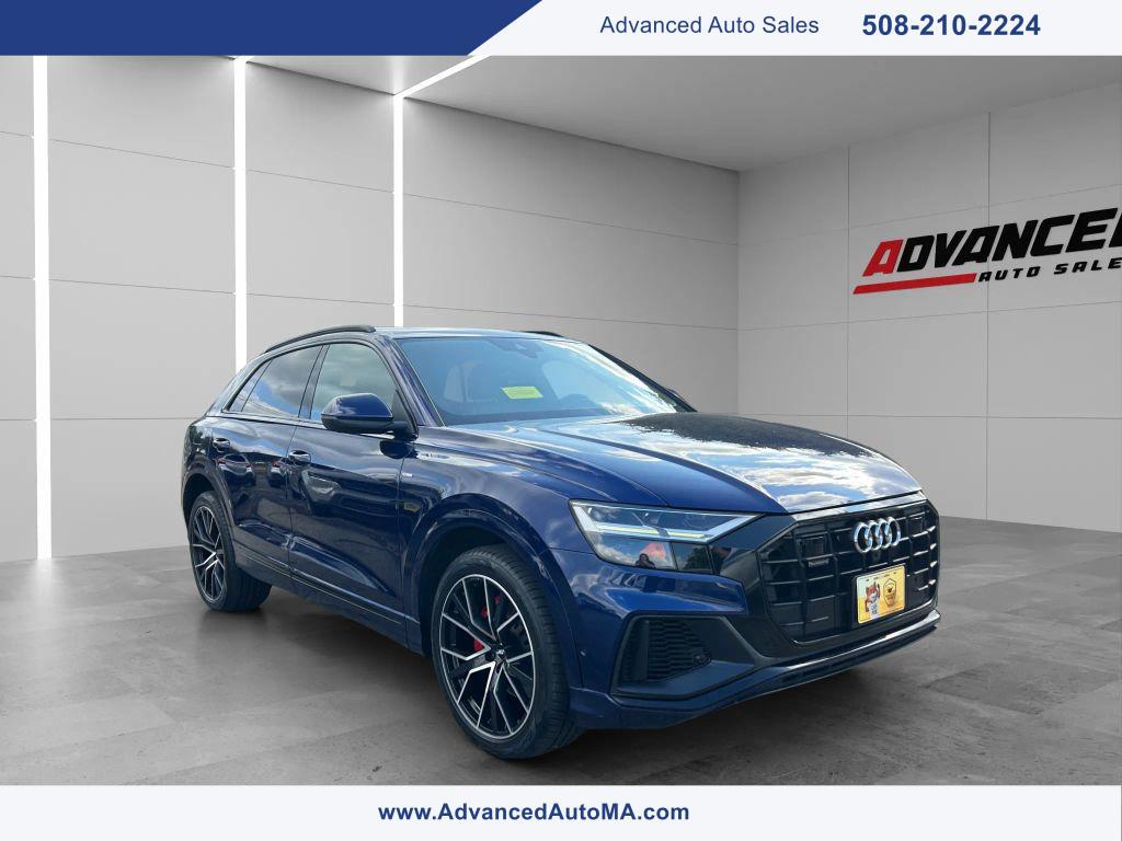 used 2019 Audi Q8 car, priced at $34,999
