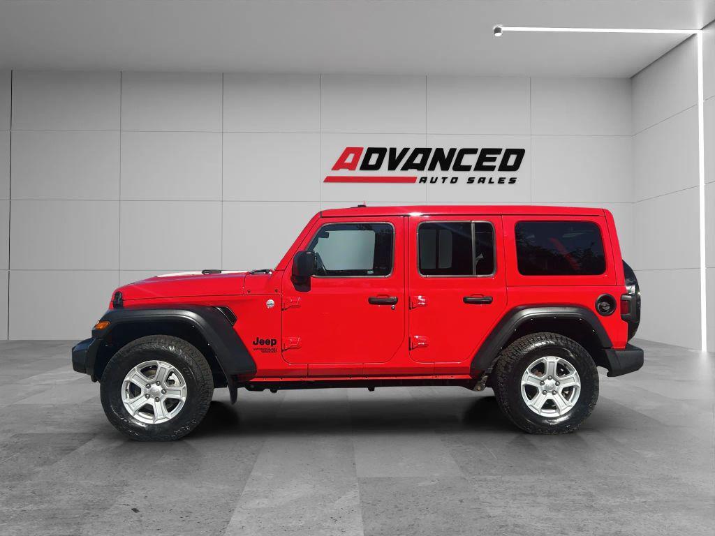 used 2021 Jeep Wrangler Unlimited car, priced at $24,999