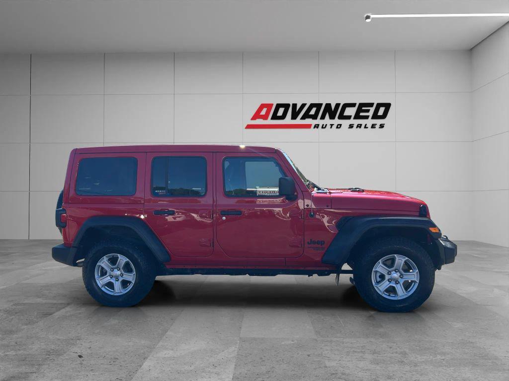 used 2021 Jeep Wrangler Unlimited car, priced at $24,999
