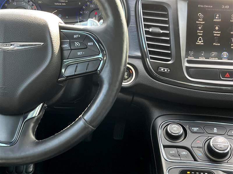 used 2016 Chrysler 200 car, priced at $11,699