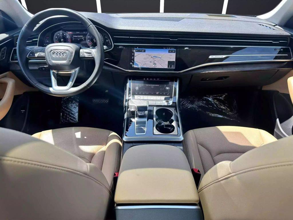 used 2021 Audi Q8 car, priced at $32,499