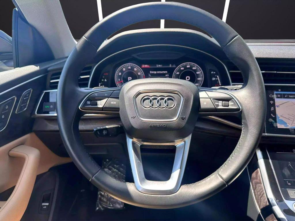 used 2021 Audi Q8 car, priced at $32,499