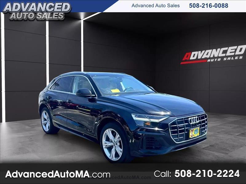 used 2021 Audi Q8 car, priced at $35,999