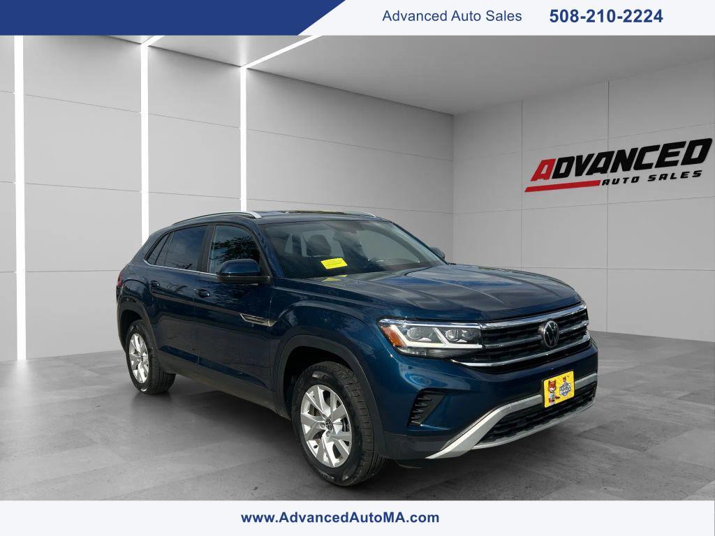 used 2021 Volkswagen Atlas Cross Sport car, priced at $17,499