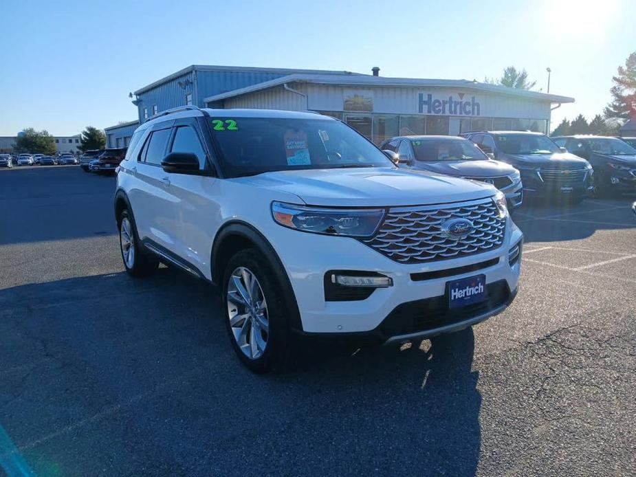 used 2022 Ford Explorer car, priced at $39,802