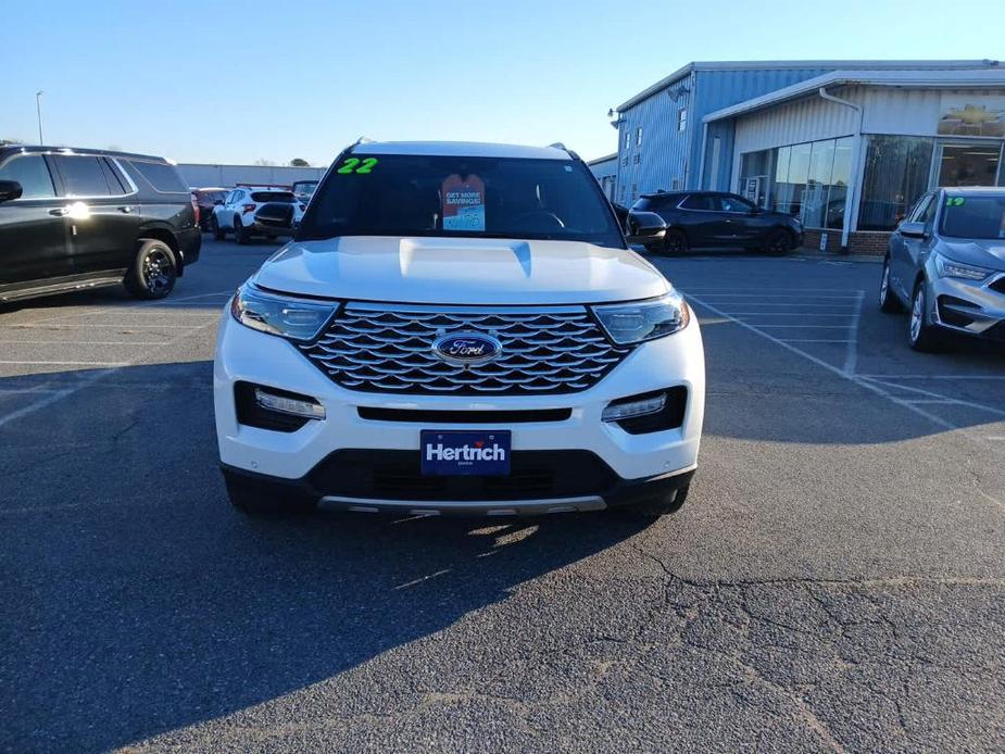 used 2022 Ford Explorer car, priced at $39,802