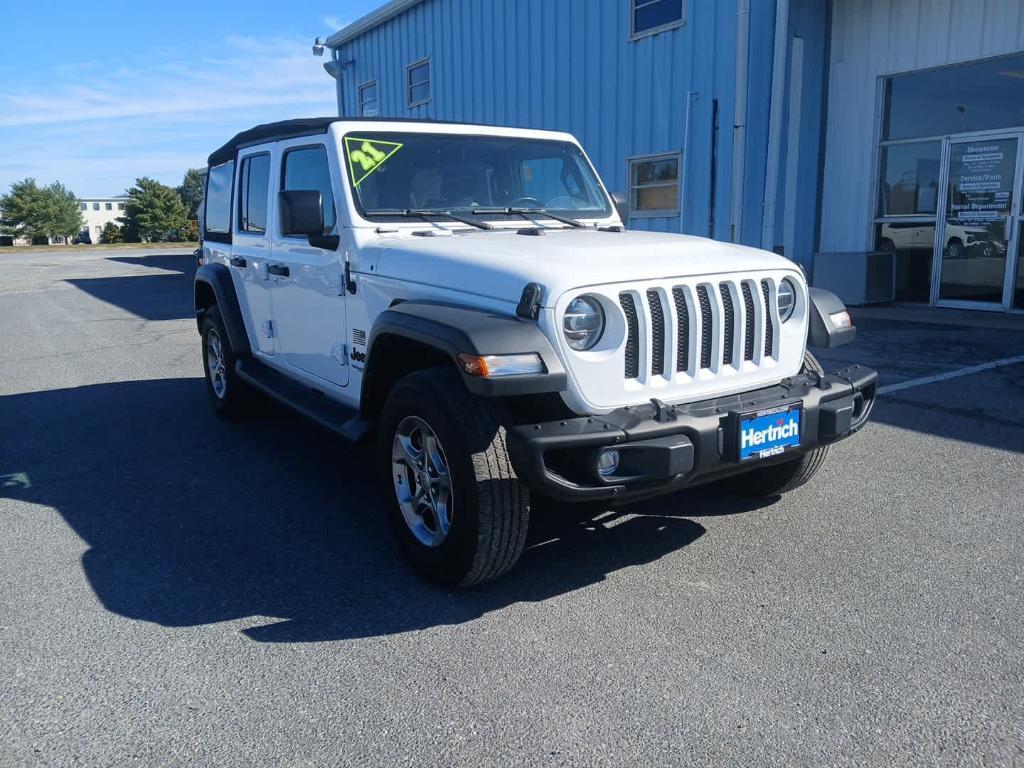 used 2021 Jeep Wrangler Unlimited car, priced at $29,999