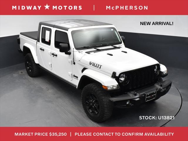 used 2021 Jeep Gladiator car, priced at $35,250