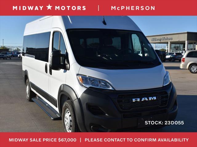new 2023 Ram ProMaster 3500 Window Van car, priced at $67,000