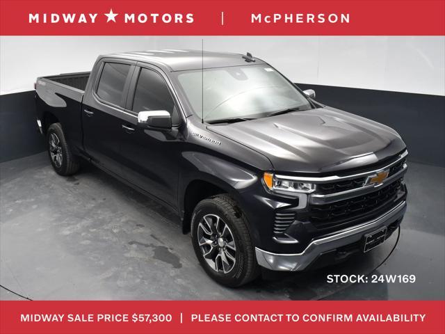 new 2024 Chevrolet Silverado 1500 car, priced at $57,300