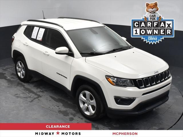 used 2021 Jeep Compass car, priced at $17,900