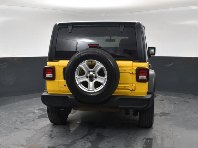 used 2020 Jeep Wrangler car, priced at $27,500