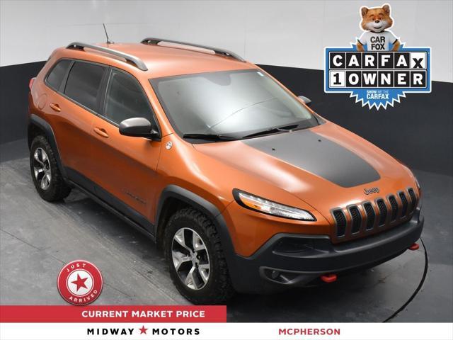 used 2015 Jeep Cherokee car, priced at $13,000