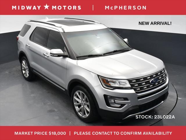 used 2017 Ford Explorer car, priced at $18,000