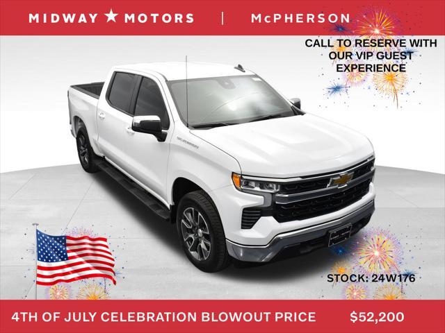 new 2024 Chevrolet Silverado 1500 car, priced at $52,200