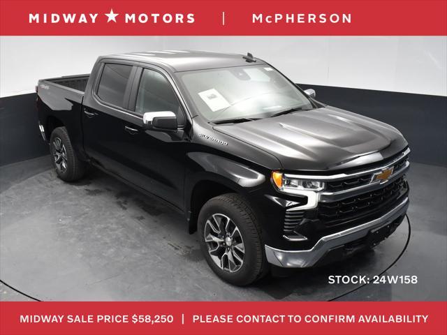 new 2024 Chevrolet Silverado 1500 car, priced at $58,250