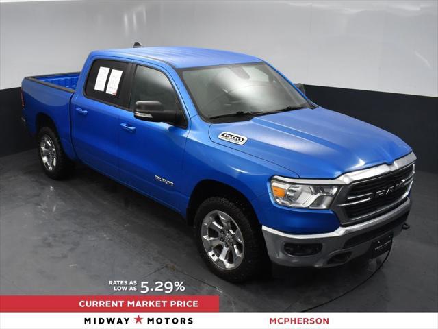 used 2021 Ram 1500 car, priced at $37,167